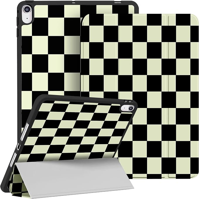Black and green checkered