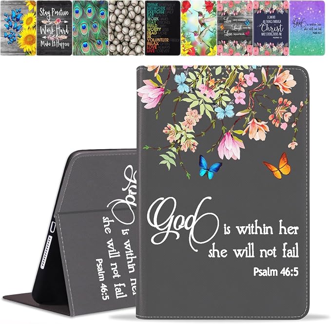 Floral Quote Bible Verse Psalm 46:5