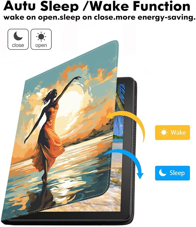 Girl Dancing on the Beach