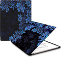 Case for Remarkable Paper Pro Tablet 11.8 (2024 Released) Lightweight and Hard Back Shell Protective Book Folio CoverHave Auto Sleep/WakePen Holder and Pen Tips Box (Blue Flowers)