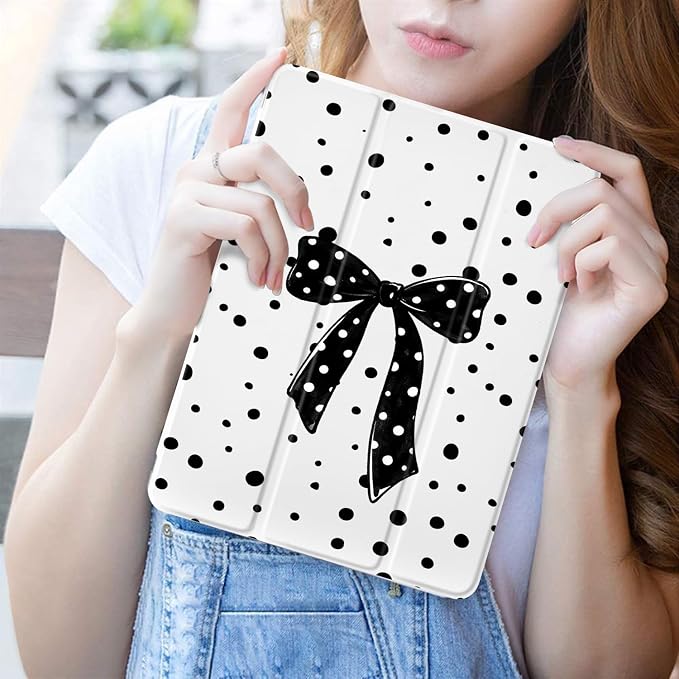 w-Polka Dot Bow