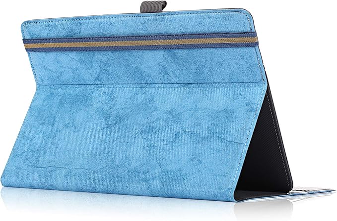 Neezee for 10.1” TABWEE T90 / MENTUME K80 Tablet Case with Keyboard – Universal Slim 2-in-1 Protective Folio Cover (Sky Blue TABWEE T90 / MENTUME K80)