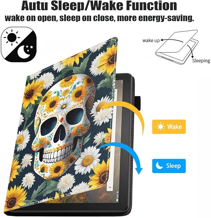 Skull Sunflower