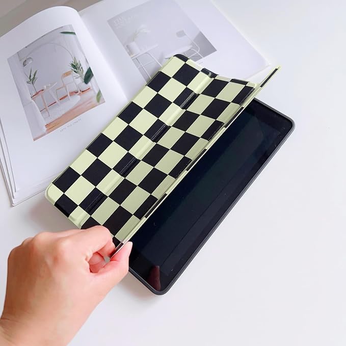 Black and green checkered
