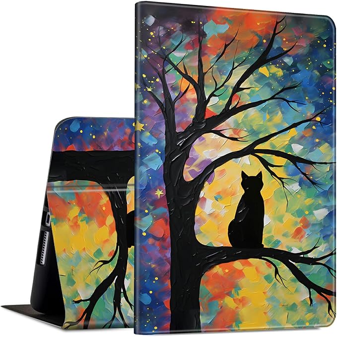 Art Black Cat Tree