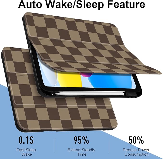 Brown Checkerboard