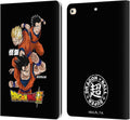 Head Case Designs Officially Licensed Dragon Ball Super Gohan Universe Survival Characters Leather Wallet Case Compatible with Apple iPad 9.7 2017 / iPad 9.7 2018