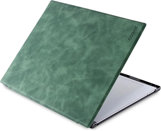 CoBak Case for Remarkable 2 Tablet - Lightweight and Hard Back Shell Protective Book Folio Cover with Built-in Pen Holder - Only for 10.3 2020 Released (Emerald Green)