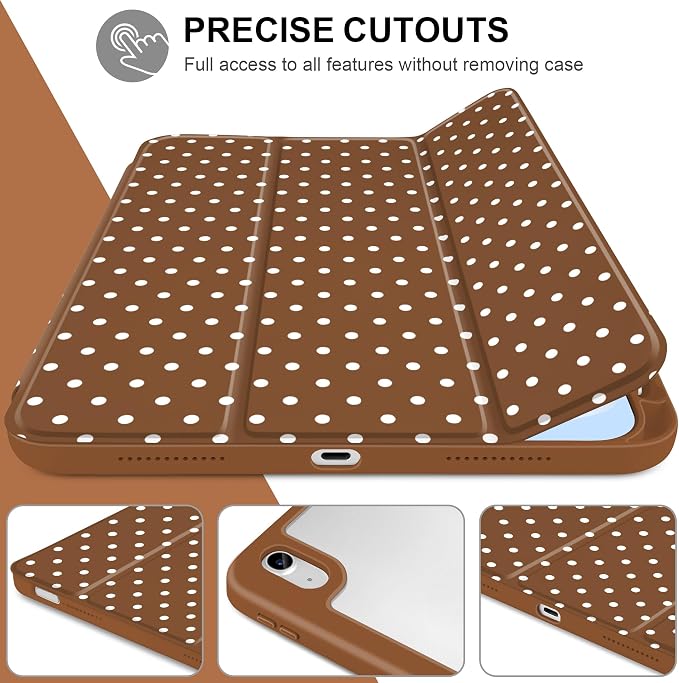 Beige polka dot