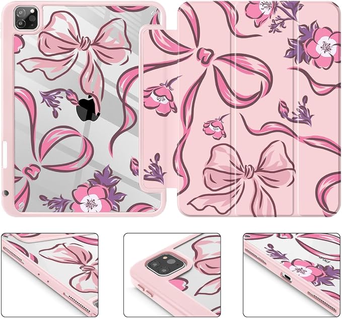 Flowers-Bows-Pink