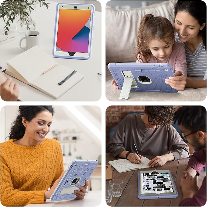 #1 Purple+White