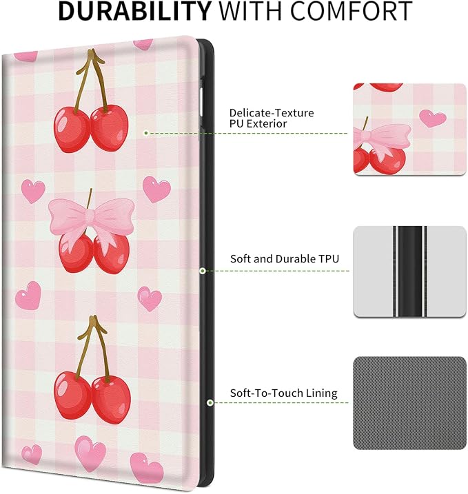 Pink Cherry Checkered