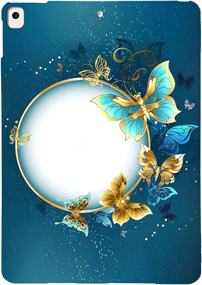 05_Gold Blue Butterfly