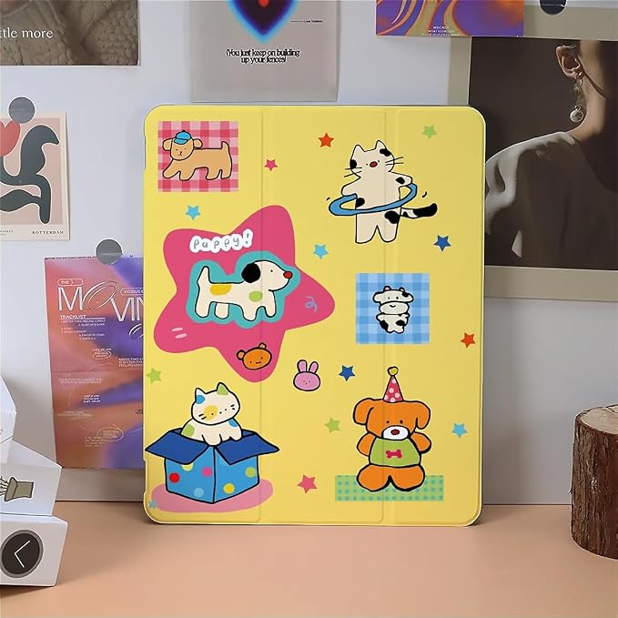cute cartoon cats and dogs