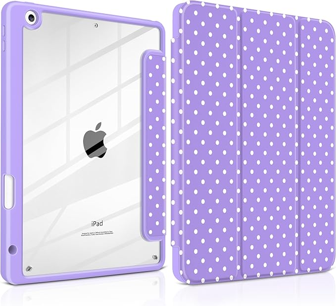 Purple white dot