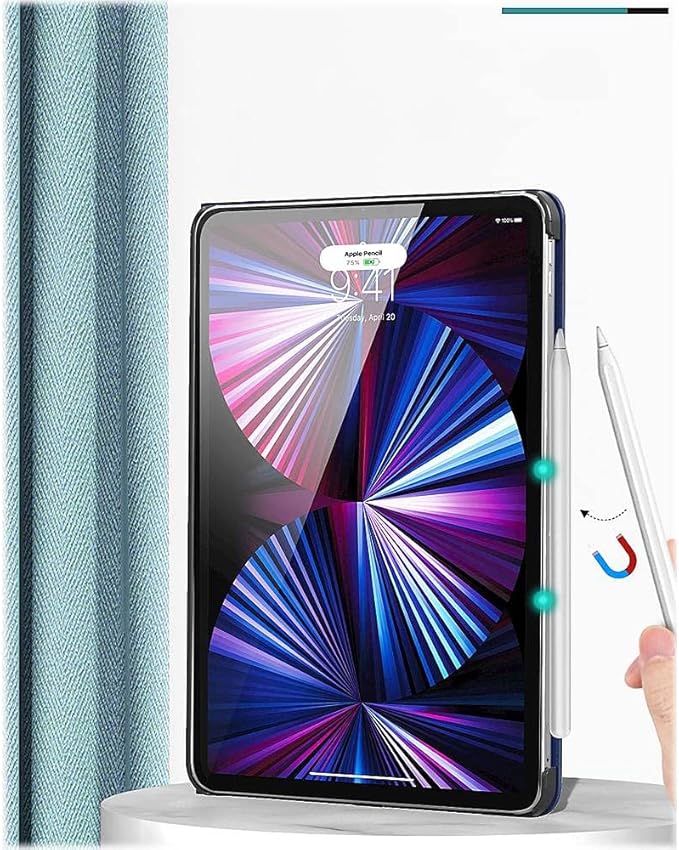 Sahara - Indy Series Folio Case for iPad Pro 11 (2nd 3rd and 4th Gen 2020-2022) iPad Air 11 (M2 2024/M3 2025) Navy (TB00007)