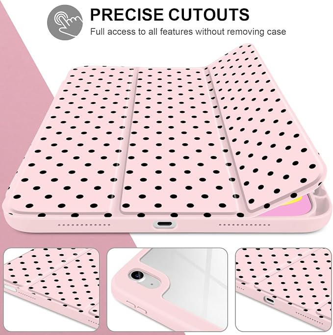 Pink polka dot