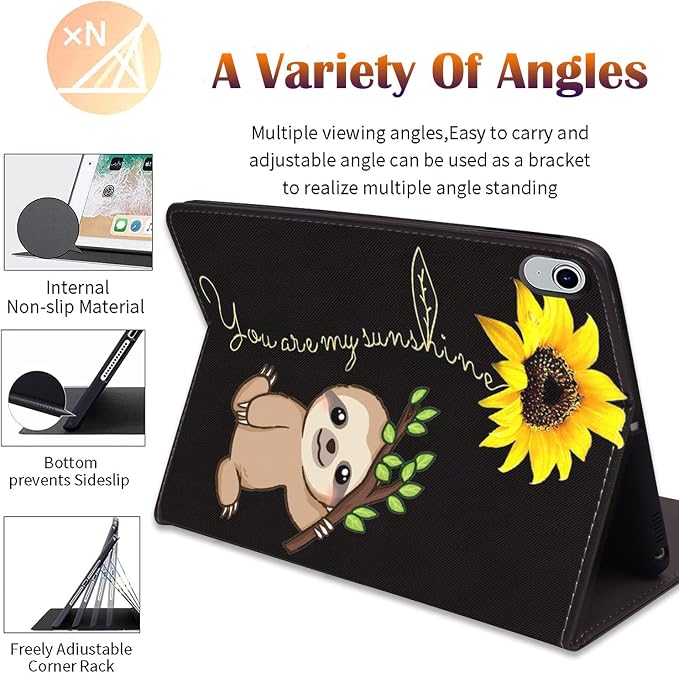 Sunflower and Sloth