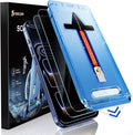 MAGIC JOHN 2 Pack for iPhone 17 Pro [6.3] inch Privacy Glass Screen Protector Auto Dust-Elimination Bubble Free Easy Installation Daily Drop Protection