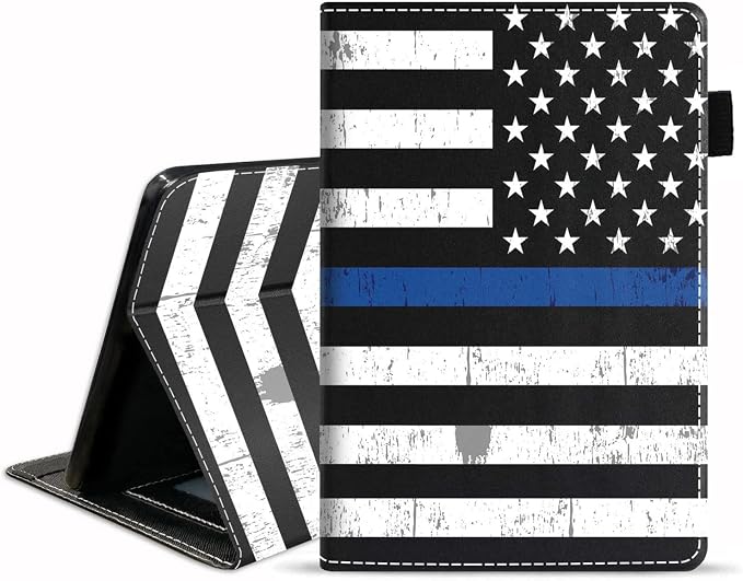 Thin Blue Line American Flag