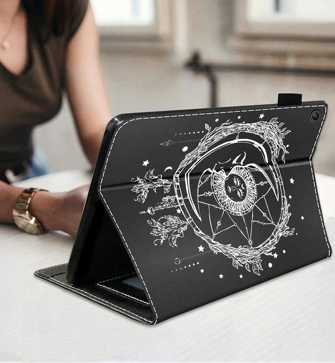 Celestial Theme Sun with Crescent Moon
