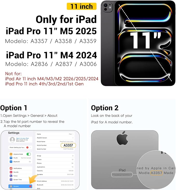 BRAECN for iPad Pro 11 Inch Case (M5/M4) 2025/2024 Shockproof Silicone Cover with Built-in Screen Protector Multiple Adjustable Viewing Angles Shoulder Strap Handle Grip Pencil Holder Navy Green