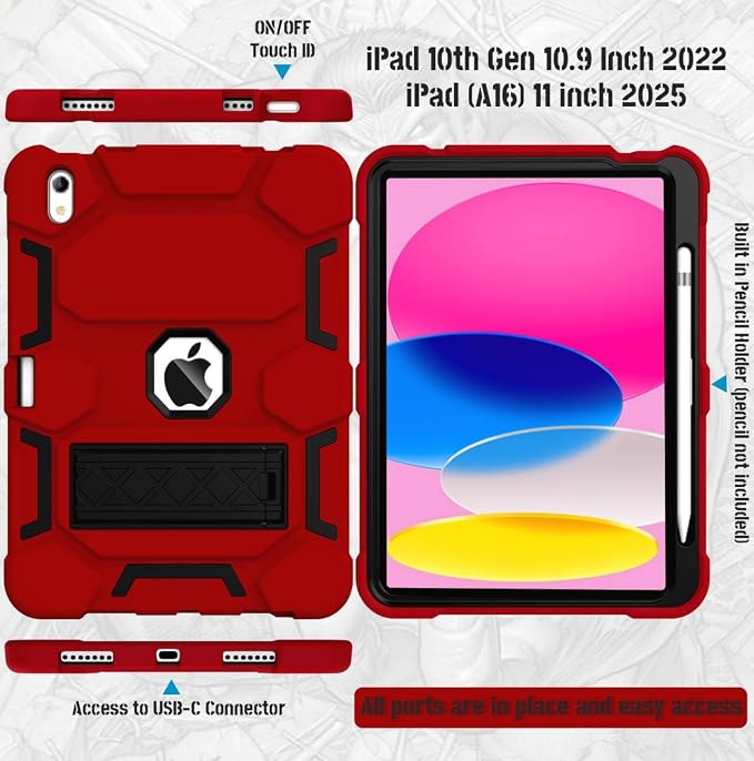 16 Red+Black