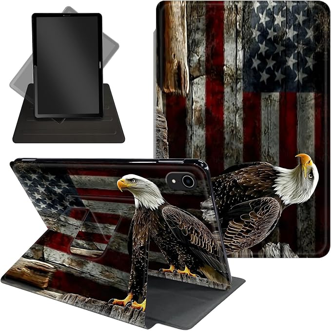 Bald Eagle American Flag