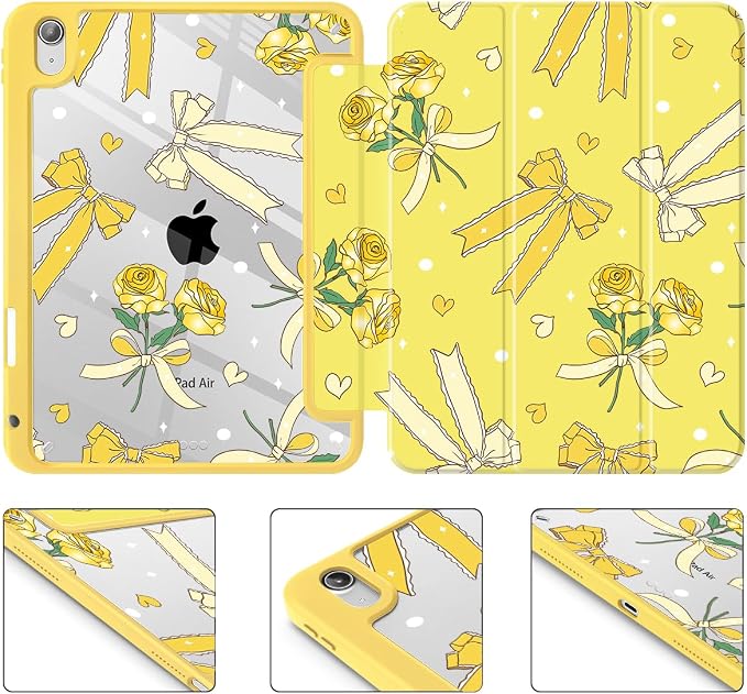 Bow & Rose Yellow