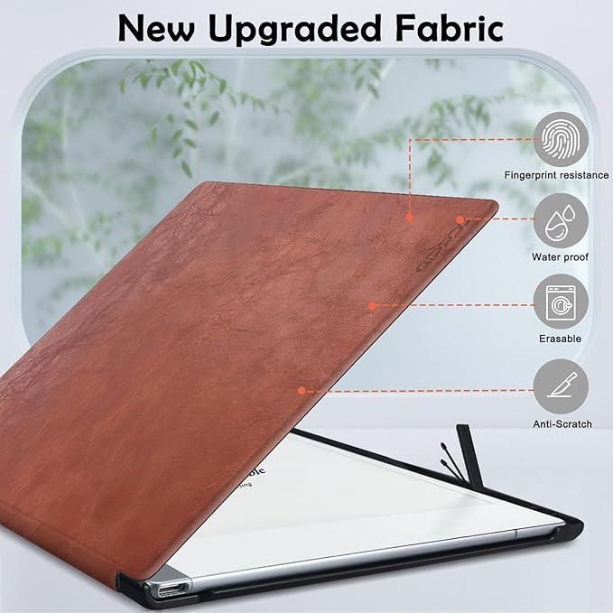 Case for Remarkable 2 Paper Tablet 10.3 2020 ReleasedLightweight and Hard Back Shell Protective Book Folio Cover with Built-in Pen HolderComes with Remarkable 2 Pen Tips.