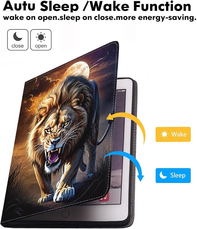 Lion Under The Moon