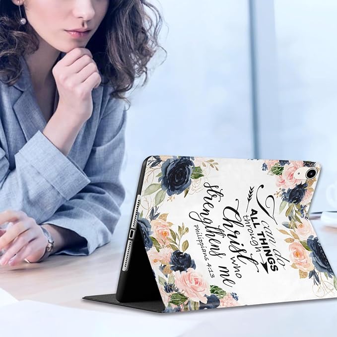 Bible Phil 4-13 Floral