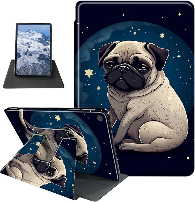 Pug Dog Moon