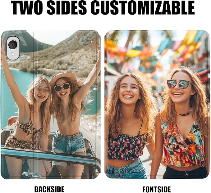 Custom Photo Personalized Flip Case for Samsung Galaxy Tab S11 11 inch(2025)Model Code: SM-X730/X736B Samsung Galaxy Tablet Customized Picture Text Leather Stand Cover Protective Case
