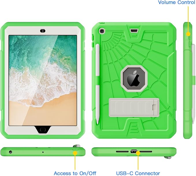 #1 Green+White