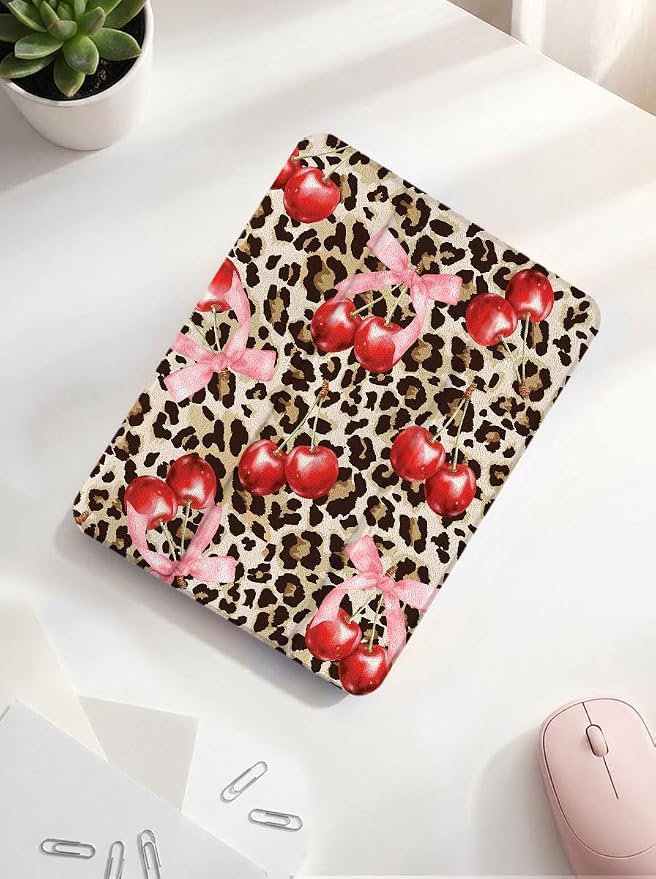 Brown Leopard 3 & Pink Bow