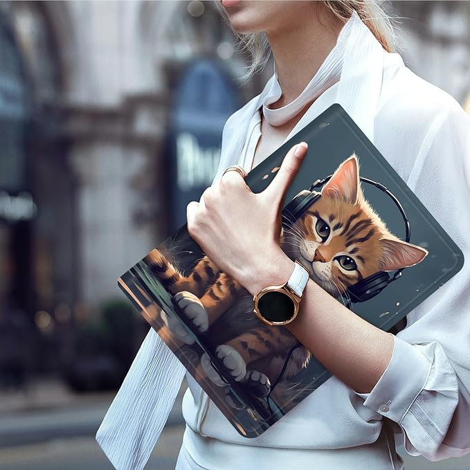 Cat with Headphones