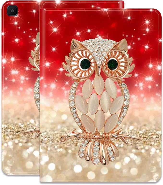 Owl on Pink Background
