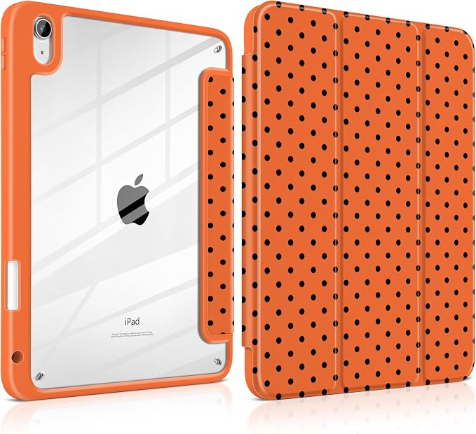 Orange polka dot