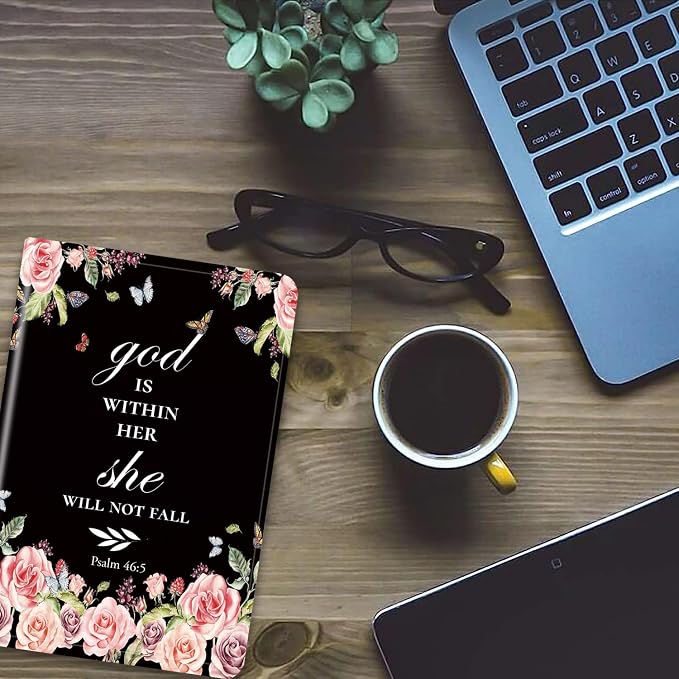 Floral Quote Bible Verse Psalm 46:5