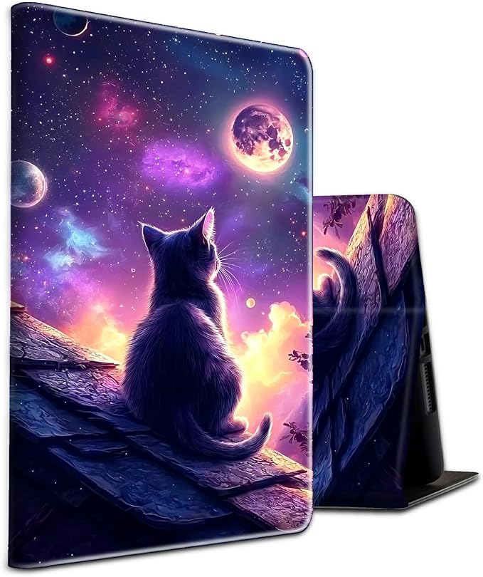 Cute Cat In Galaxy