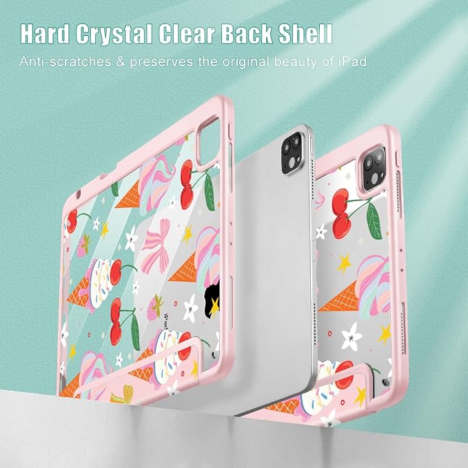 Ice Cream-Bows-Pink