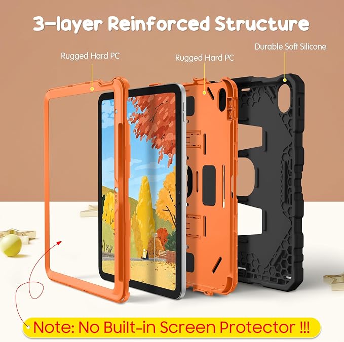 Black/Orange