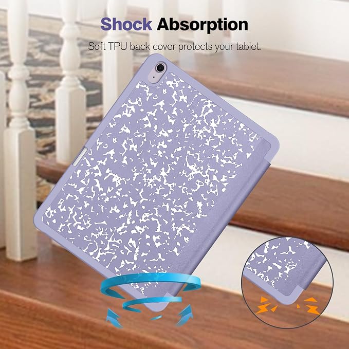 composition book lilac