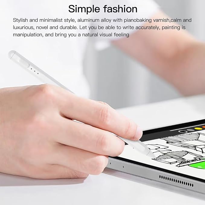 White - With Power Button