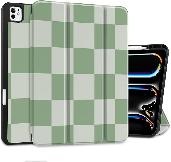 Green Checkered