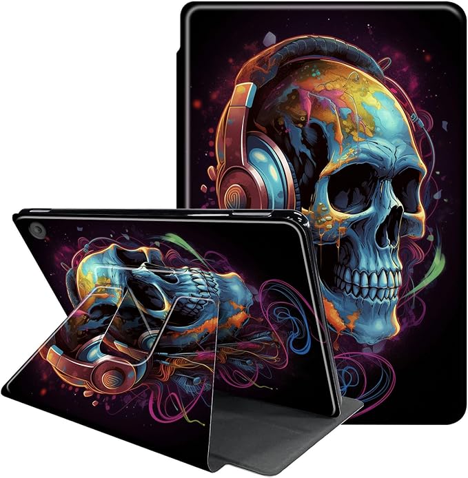Skull with Headphones