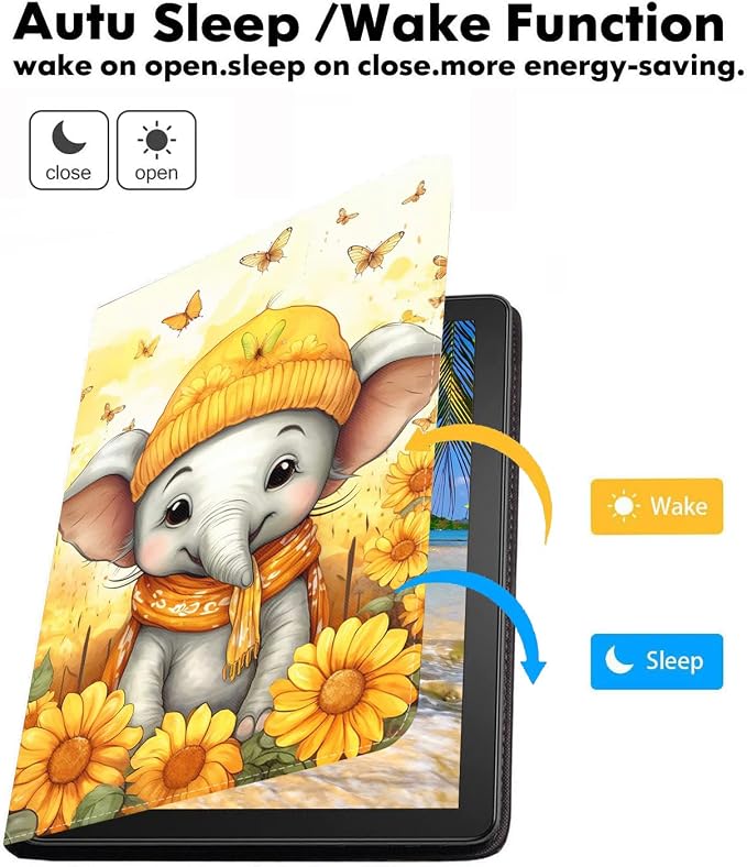 Cute Cartoon Elephant Baby
