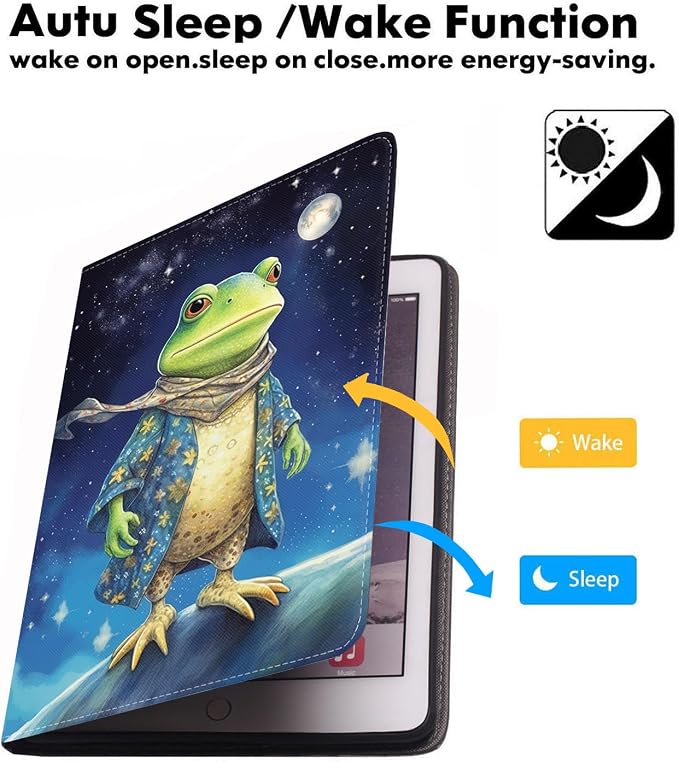 Frog Under The Moon