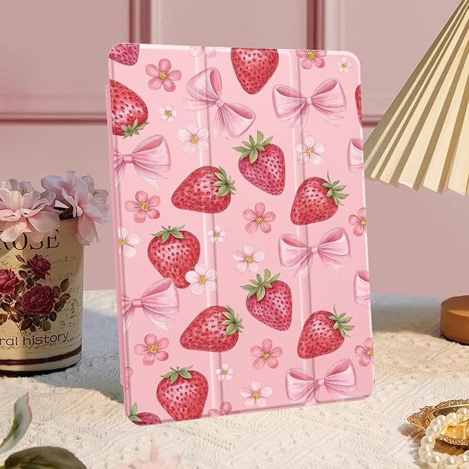 Pink bow strawberry 014